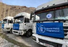 کامیون های برنامه جهانی غذا