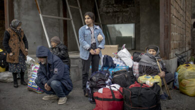 پشتیبانی سازمان برنامه جهانی غذا و سوئیس از پناهندگان قره باغ در ارمنستان